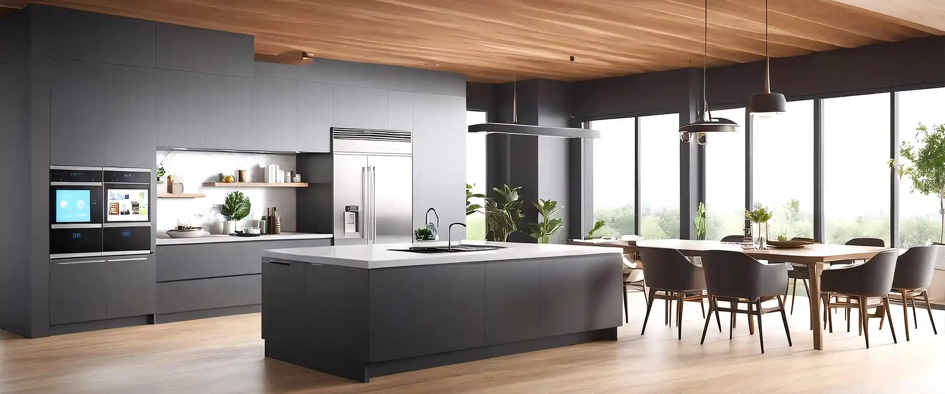 Fitted kitchen installed by Delta Joinery