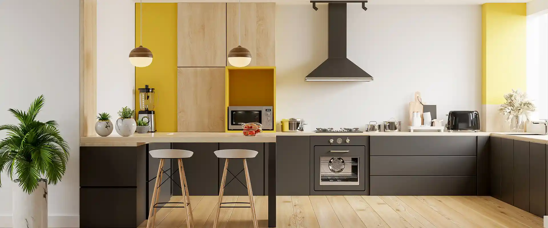 Fitted kitchen installed by Delta Joinery